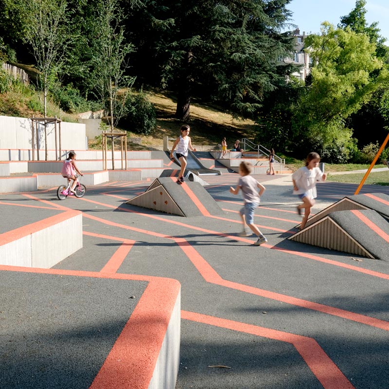 Aire de jeux du jardin botanique | Evreux